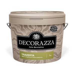 Декоративная штукатурка Decorazza Traverta TR10-43 серая 15 кг