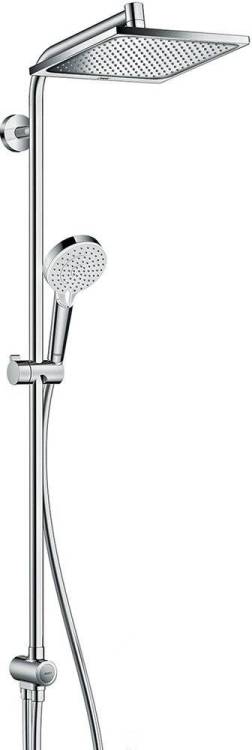 Душевая стойка Hansgrohe Crometta E 240 1jet Showerpipe Reno 27289000 EcoSmart