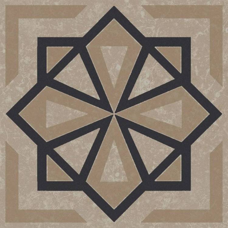 Декор Kerama Marazzi Касабланка KMD3STA049GN бежевый светлый матовый 9.8x9.8
