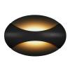 Настенный светодиодный светильник iLedex Flux ZD7151-6W BK Black+Gold фото 3