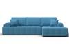 Диван угловой Лига Диванов Лига-080 134743 Голубой фото 2
