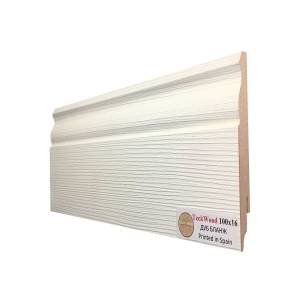 Плинтус МДФ TeckWood цветной Дуб Бланж 2150x100x16