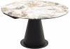 Стол Woodville Teramo 582146 gloss grand jade solid ceramic/черный 135(135)x90x76 фото 10