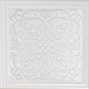 Декор Monopole Armonia B Blanco 15x15