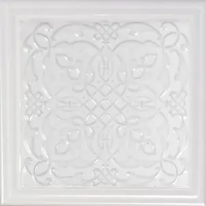 Декор Monopole Armonia B Blanco 15x15