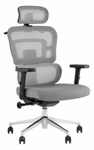 Кресло компьютерное Stool Group TopChairs Techno WH-A222 grey серый