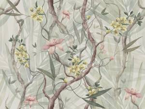 Фреска Ortograf Fancy 34486 Цветочный рай Флок FLK