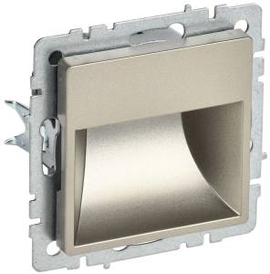 Подсветка для лестниц и ступеней светодиодная IEK Brite BR-FL20-K37 шампань