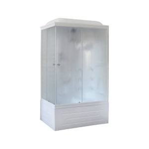 Душевая кабина Royal Bath BP RB8120BP2-M-R с высоким поддоном, с сиденьем