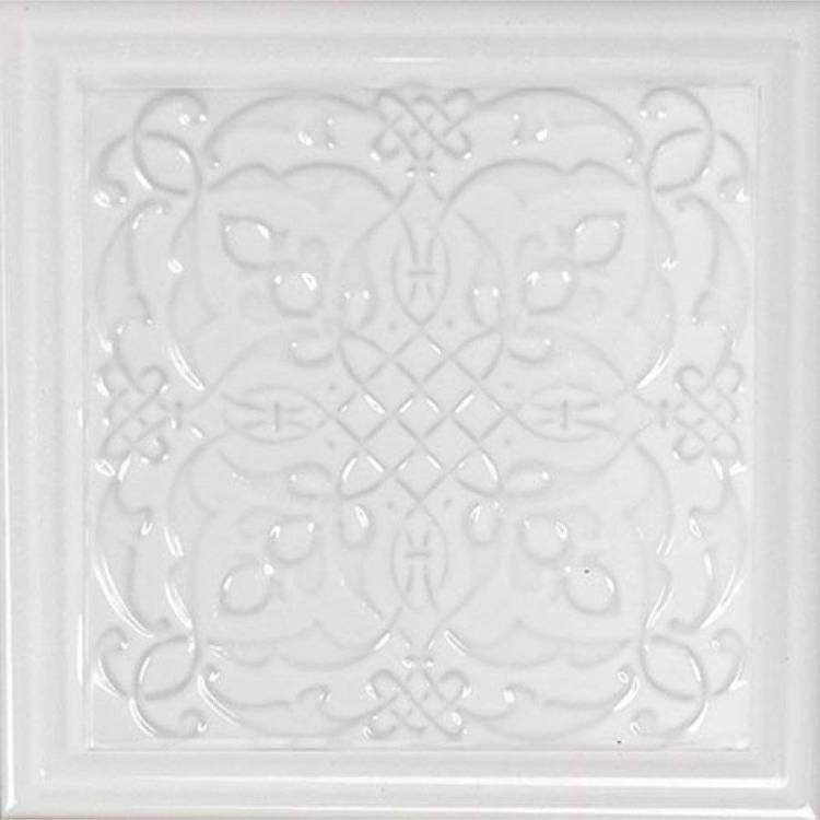 Декор Monopole Armonia B Blanco 15x15