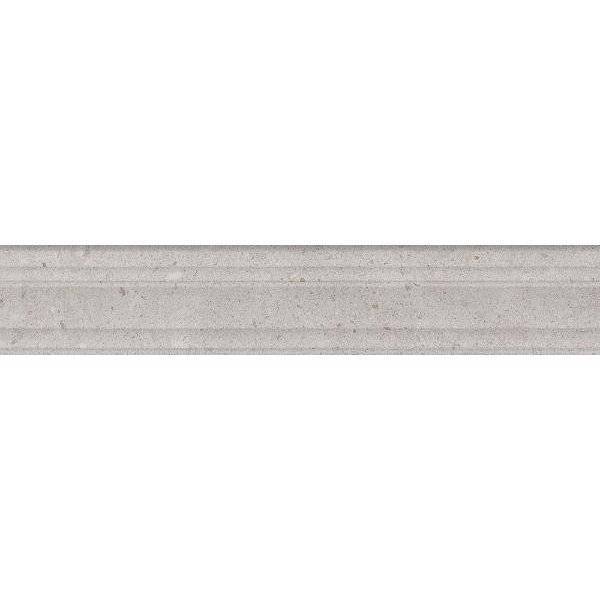 Бордюр Kerama Marazzi Риккарди BLF010R Серый Светлый Матовый Структура Обрезной 7.3x40