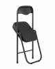 Стул складной Stool Group Джон RS04K-BL/BLPVC обивка кожзам черный фото 7