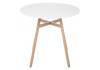 Обеденная группа Woodville Арги 90 532547 light purple, white, wood, стулья велюр фото 4