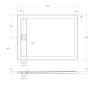 Поддон для душа BelBagno Due TRAY-BB-DUE-AH-120/90-4-W0 120x90x3.5 фото 2