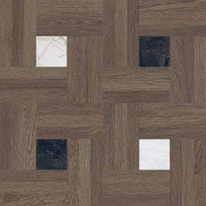Керамогранит Gardenia Orchidea Leatherwood PF60020119 Chesterfield Ebony Nat 3D Rett 8.5mm 60x60