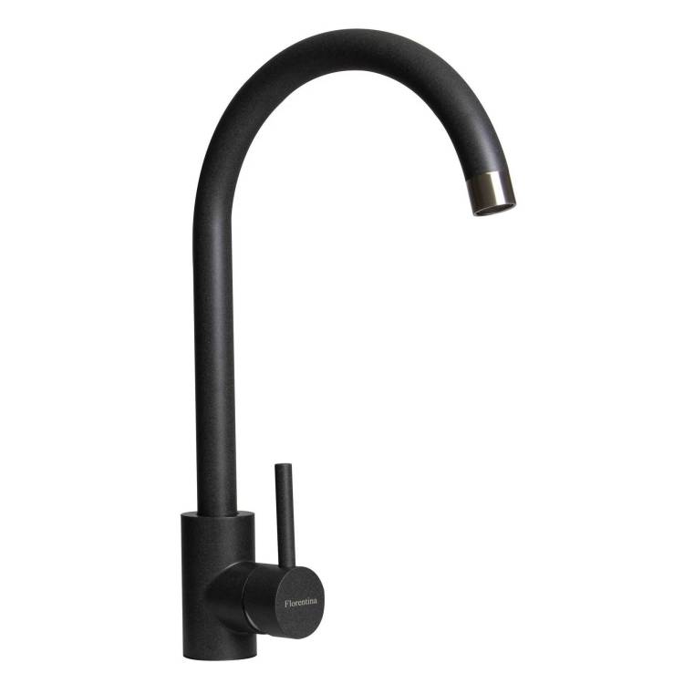 Смеситель для кухни Florentina Юна 313.39H.1123.102 черный