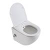 Унитаз подвесной BelBagno Uno BB3105CHR-BS/SC с сиденьем и креплением, с функцией биде и смесителем фото 4
