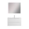 Тумба с раковиной BelBagno MARINO-CER-N 90 Bianco Lucido фото 7