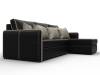 Диван угловой Лига Диванов Лига-078 130984 Черный фото 3