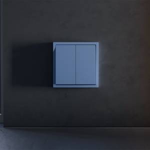 Клавиши для 2-клавишного выключателя Voltum S70 VLS000315 деним