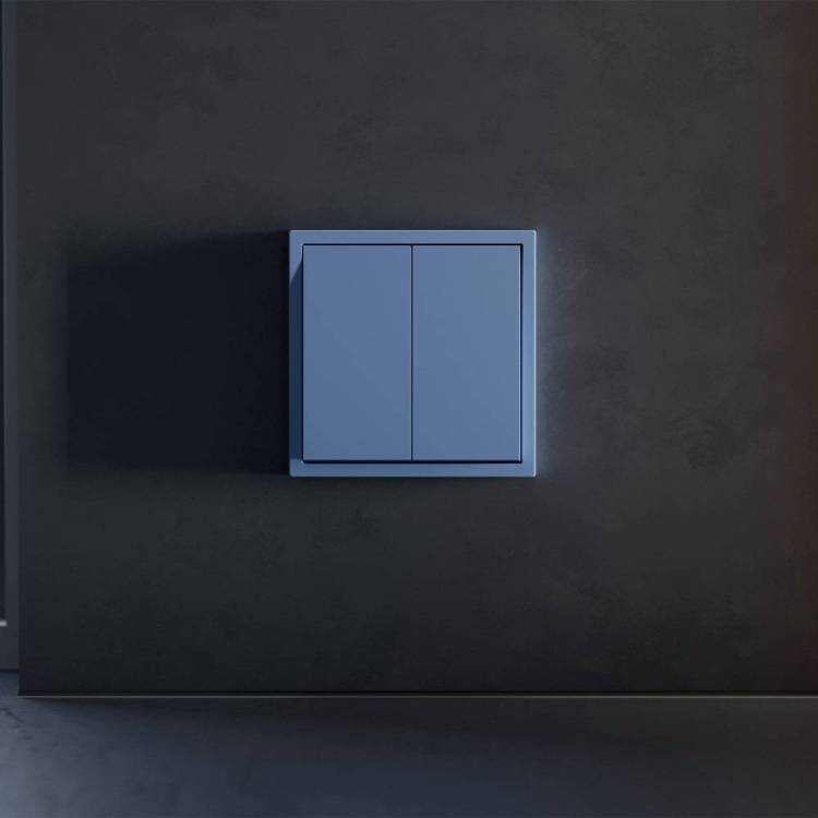 Клавиши для 2-клавишного выключателя Voltum S70 VLS000315 деним