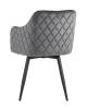 Набор из 2 стульев Stool Group Ника MC66-5F KD HLR-21 X2 серый, вращающиеся фото 6