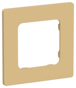 Рамка 1-постовая IEK Flite FI-M12-32-20-K89 шамуа