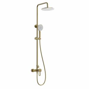 Душевая стойка Wonzon & Woghand WW-B2166-A-BG золотая