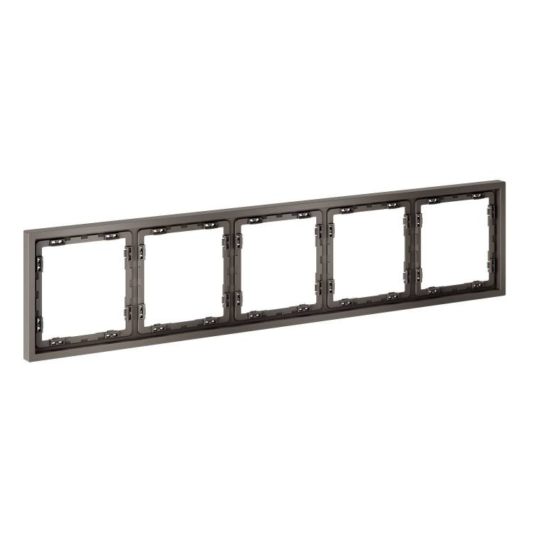 Рамка 5-постовая Voltum S70 VLS100514 капучино