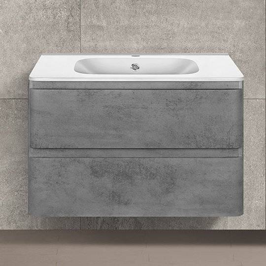 Тумба с раковиной Vincea Vico 80 бетон