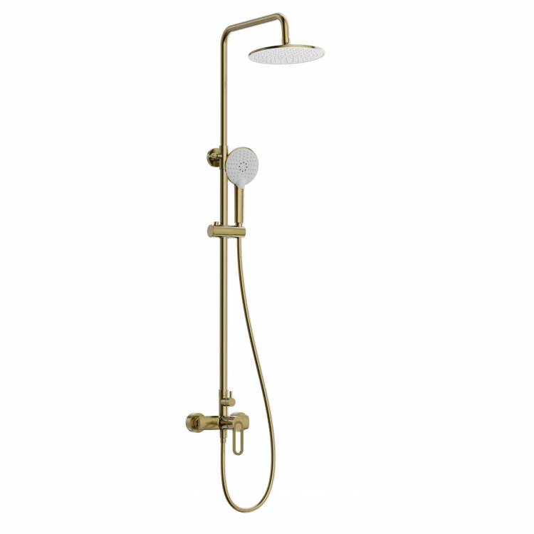 Душевая стойка Wonzon & Woghand WW-B2166-A-BG золотая