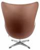 Кресло Bradex Home Egg Style Chair RF 0695 коричневый/экокожа фото 5