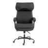 Кресло компьютерное Tetchair Chief metalBL 25019 черный, кожзам, ткань фото 6