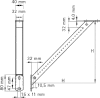 Подпорка для консоли Walraven BIS WM0, 1, 15, 2, 30 - 350 мм фото 3