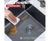 Мойка кухонная Raglo R703.5044.09 графит, 50x44 фото 4