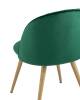Набор из 4 стульев Stool Group Лион Страйпс DC-69030G HLR-56 X4 зеленый фото 8