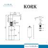 Дозатор для кухонной мойки Alveus Kork 1129080 0,5 L Chr фото 2