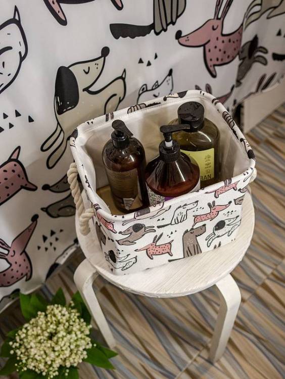 Корзина Bath Plus CUTE PUPPY W-SSB0366A-A