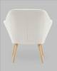Кресло Stool Group Вэйл QH-8904K TEDDY 1859-01 white белый, тэдди фото 6