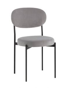 Стул Stool Group Бриф DD AV 477-C83-K477NEW-9005 серый, велюр