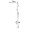 Душевая стойка Grocenberg GB7007WC белый, хром