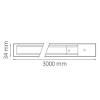 Шинопровод однофазный Lightstar Barra 502035 фото 2