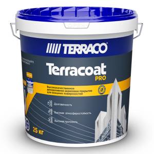 Штукатурка декоративная акриловая Terraco Terracoat Pro Granule камешковая 2 мм база Clear 25 кг
