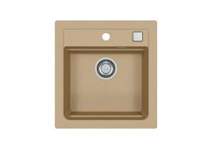 Мойка кухонная Alveus Granital Atrox 20 1131988 Beige - G55 с сифоном, 47x50