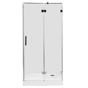 Душевая дверь в нишу Aquanet Beta NWD622 L профиль хром, стекло прозрачное, 100x200