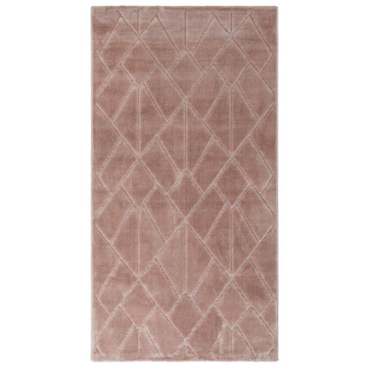 Ковер Ahenkli Soft J744A Pink/Pink 1x2 м