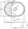 Мойка кухонная Iddis Suno SUN65SRi77 фото 2