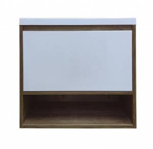 Тумба с раковиной Эстет Monaco Wood ФР-00010679 подвесной, 1 ящик, 62x71
