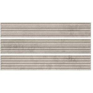 Клинкерная плитка Paradyz Carrizo Grey Elewacja Struktura Stripes Mix Mat 6.6x40