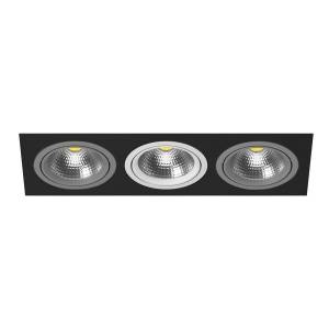 Встраиваемый светильник Lightstar Intero 111 Triple Quadro i837090609